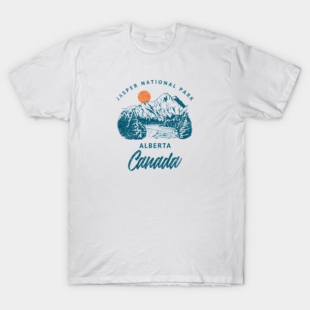 Jasper National Park Alberta Canada T-Shirt by Photomisak72